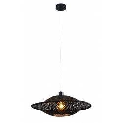 ВИСЯЩА ЛАМПА ILANGA D:500 H:1500 1X40W ЧЕРЕН