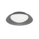 ПЛАФОН БРИТНИ LED 12W 3000K ТЪМНО СИВ
