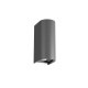 Wall light Dark Grey Azores LED module 20W 3000K/4000K/6500K with CCT switch  480 Lm / 590 Lm / 590Lm 220-240V AC 50-60 Hz  25000h  ALUMINIUM/TEMPERED GLASS   DARK GREY  L:120 H:230 P:141 IP65 AZORES 4310001 