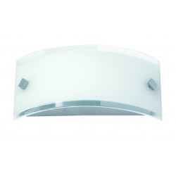 Wall Lamp L 200 Fina FINA E14 1 x MAX 42W WHITE / CHROME IP20 220-240 VAC GLASS / ELECTROSTATIC PAINTED STEEL 454400 Wall Lamp L 200 Fina FINA E14 1 x MAX 42W WHITE / CHROME IP20 220-240 VAC GLASS / ELECTROSTATIC PAINTED STEEL 454400