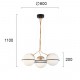 ПЕНДЕЛ FERERO 3 X E27 LED 12W БЯЛ/ЗЛАТИСТ ПЕНДЕЛ FERERO 3 X E27 LED 12W БЯЛ/ЗЛАТИСТ