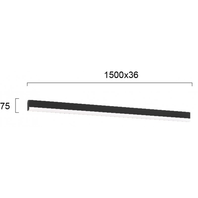 LED МОДУЛ ЗА ТАВАН ARIA 40W 4000K ЧЕРЕН LED МОДУЛ ЗА ТАВАН ARIA 40W 4000K ЧЕРЕН