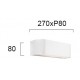 Wall Lamp Zed ZED E27 MAX 42W WHITE IP20 220-240V  ELECTROSTATIC PAINTED STEEL      4094801 