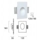 LED СТЕННА ЛАМПА DROP ASTER БЯЛА 1W 3000K LED СТЕННА ЛАМПА DROP ASTER БЯЛА 1W 3000K