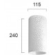 Wall Lamp Nala NALA E14 1 x Max 40W WHITE IP20 220-240 VAC  CERAMIC      4147400 