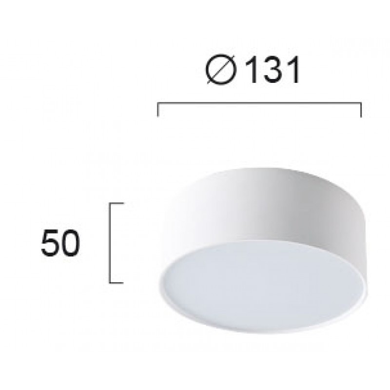 ПЛАФОН JAXON LED 16W 3000K БЯЛ