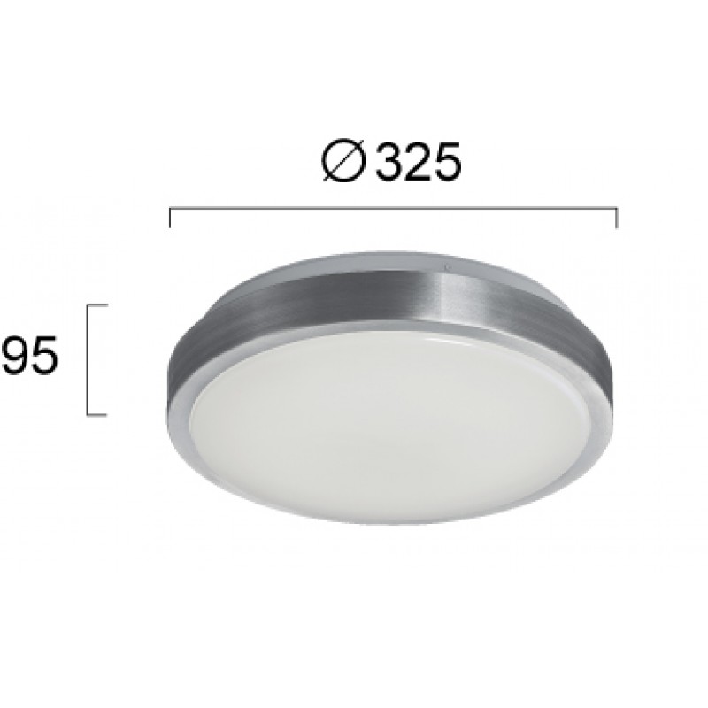 ТЪНЪК ТАВАНЕН ПЛОТ LED BRIGHT 20W 3000K ТЪНЪК ТАВАНЕН ПЛОТ LED BRIGHT 20W 3000K