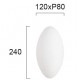 Wall Lamp White Bianca BIANCA E14 MAX 60W WHITE IP20 220-240V  GLASS / ELECTROSTATIC PAINTED STEEL      4161000 