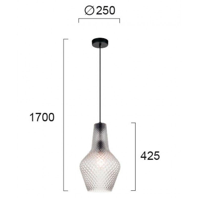 ПЕНДЕЛ TRANSPARENT SOLETO
