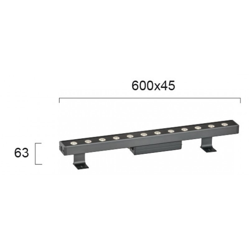 LED ВЪНШНО ОСВЕТЛЕНИЕ WALL WASHER MARVEL 14W 3200K