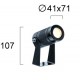 LED ПРОЖЕКТОР ATLAS 4W 3000K ТЪМНО СИВ LED ПРОЖЕКТОР ATLAS 4W 3000K ТЪМНО СИВ