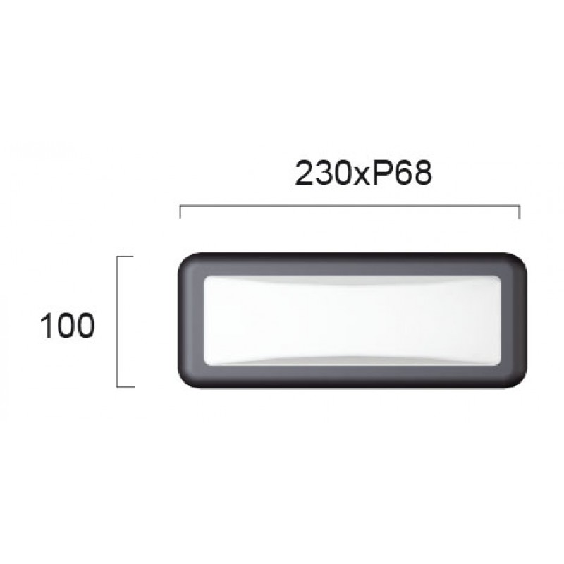 СТЕННА ЛАМПА MINOS LED 6W БЯЛО / ТЪМНО СИВО СТЕННА ЛАМПА MINOS LED 6W БЯЛО / ТЪМНО СИВО