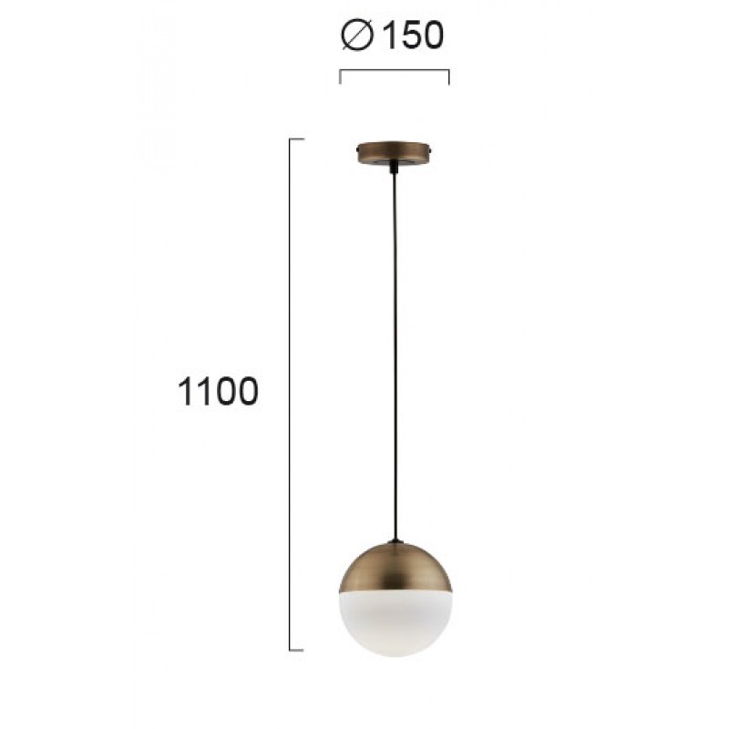 ПЕНДЕЛ VIOLA 150 БЯЛ / ОКСИД ПЕНДЕЛ VIOLA 150 БЯЛ / ОКСИД