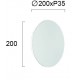 Wall Lamp White D 200 Kyklos KYKLOS LED module 5W WHITE IP20 220-240 VAC  ELECTROSTATIC PAINTED STEEL  3000K  269 Lm    4193700 