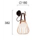 Wall Lamp Levik LEVIK G9 1 x MAX 40W GOLD / BLACK IP20 220-240 VAC  PLATED STEEL      4195600 