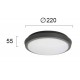 LED ПЛАФОН TIBUOK 10W 3000K 1000LM IP54 LED ПЛАФОН TIBUOK 10W 3000K 1000LM IP54