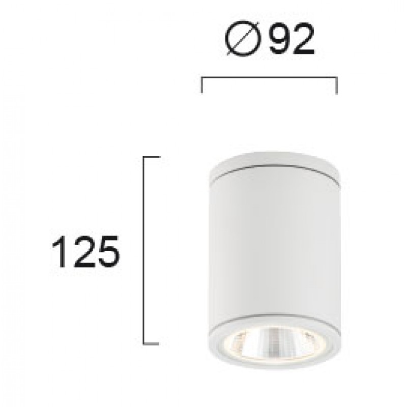 LED СПОТ MAROCO 6,2W БЯЛ