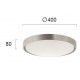 LED ПЛАФОН YARA 26W 3000K СРЕБЪРЕН D400