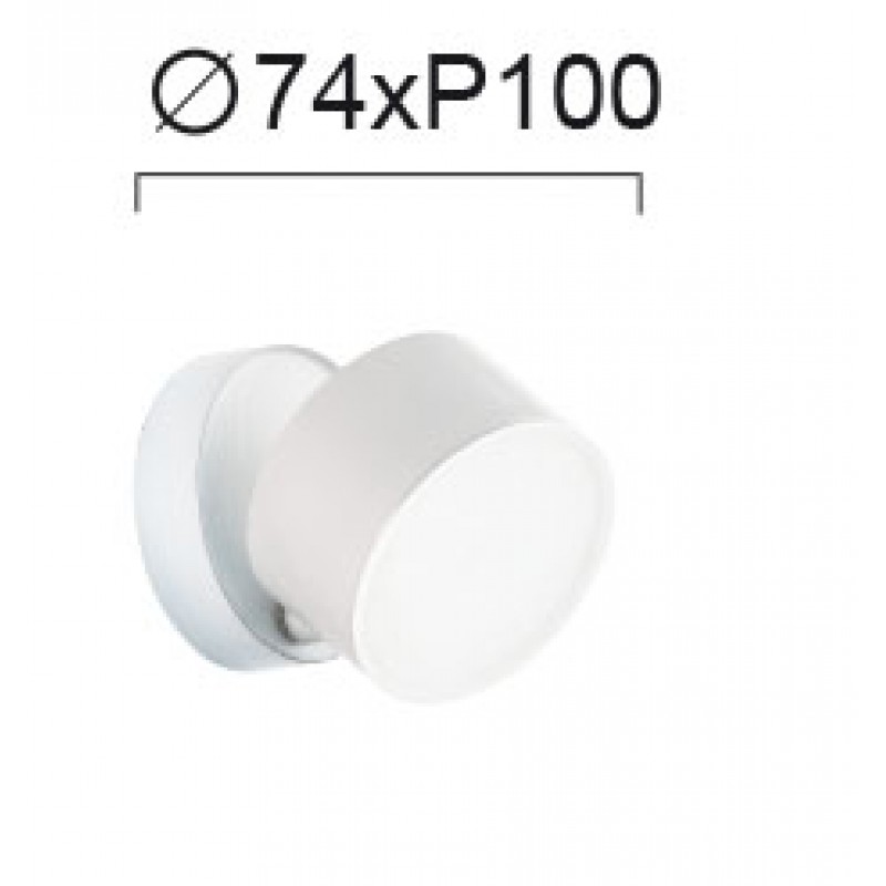 СПОТ НОД LED МОДУЛ 5W БЯЛ IP20