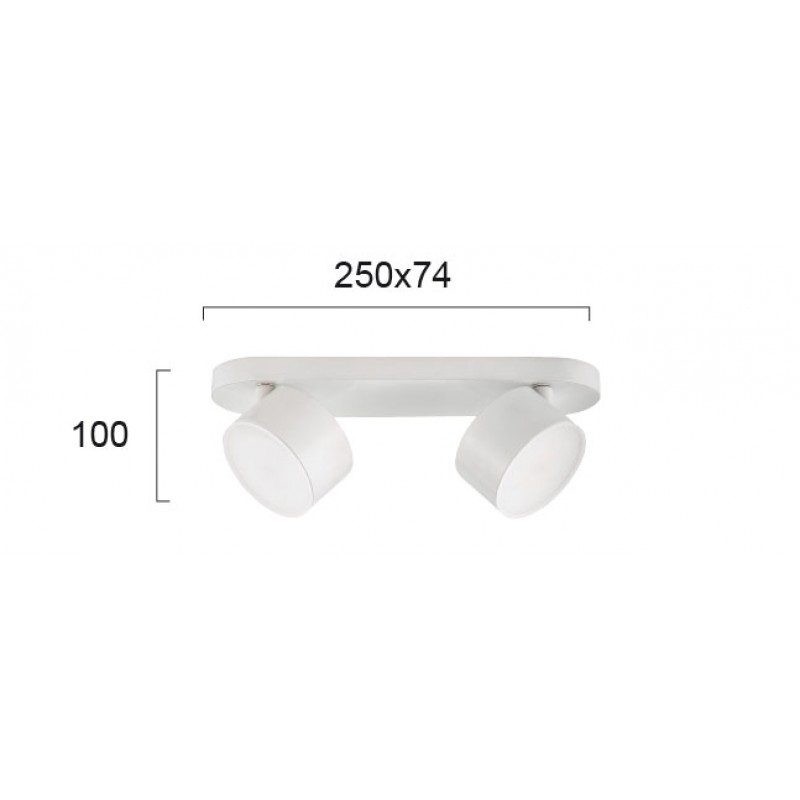LED МОДУЛ SPOT NOD 10W 3000K БЯЛ