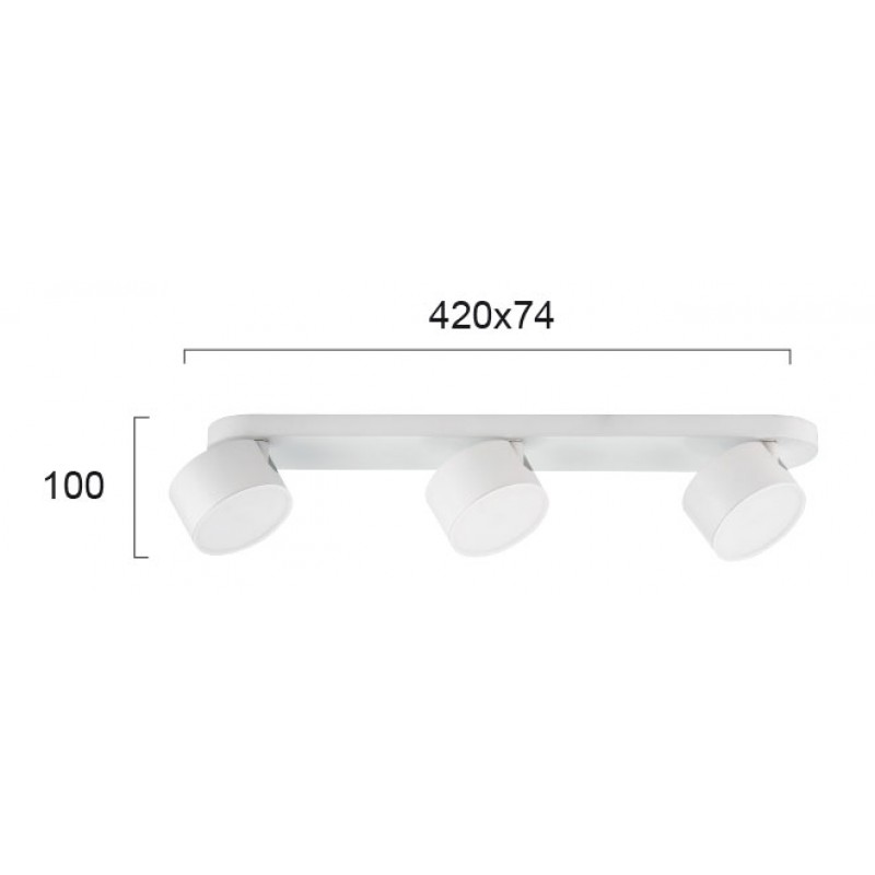 LED МОДУЛ SPOT NOD 15W 3000K БЯЛ LED МОДУЛ SPOT NOD 15W 3000K БЯЛ
