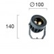 ПРОЖЕКТОР ERMIS LED 3.8W 3100K ТЪМНО СИВ ПРОЖЕКТОР ERMIS LED 3.8W 3100K ТЪМНО СИВ