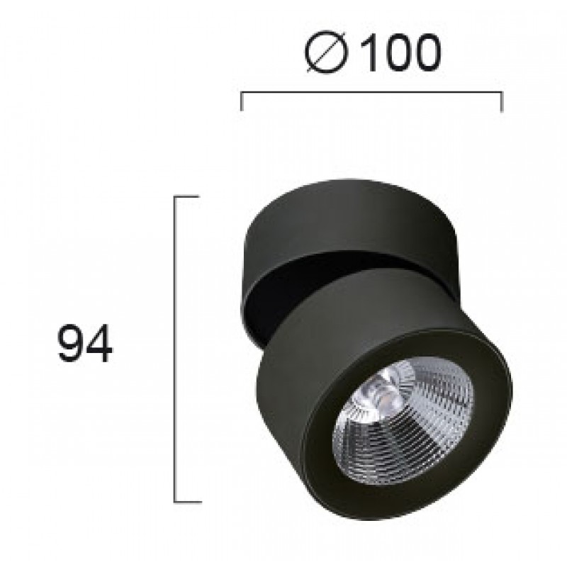 LED СПОТ MORIS ЧЕРЕН 10,6W LED СПОТ MORIS ЧЕРЕН 10,6W
