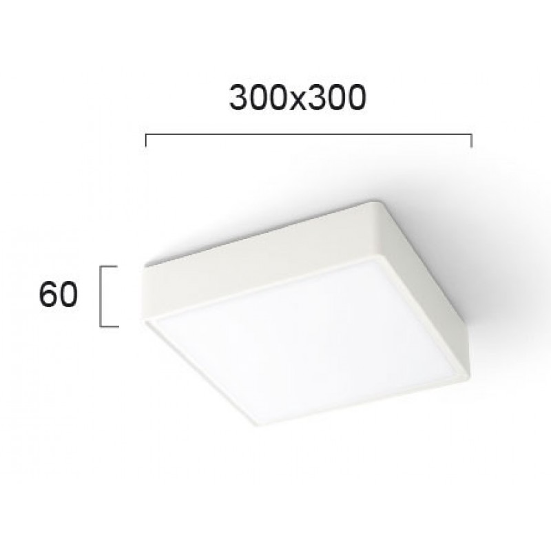 ПЛАФОН DONOUSA 24W 3000K IP65 ПЛАФОН DONOUSA 24W 3000K IP65