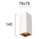 СПОТ FLAME 78X78X140 БЯЛ СПОТ FLAME 78X78X140 БЯЛ