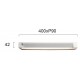 Wall Lamp White L 400 Valse VALSE LED module 13W SANDY WHITE IP20 220-240 VAC  ALUMINIUM  3000K  901 Lm   4213200 