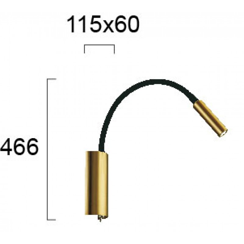 СТЕННА ЛАМПА GOLD MATRIX LED 4W ЗЛАТИСТА СТЕННА ЛАМПА GOLD MATRIX LED 4W ЗЛАТИСТА