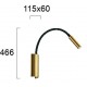 СТЕННА ЛАМПА GOLD MATRIX LED 4W ЗЛАТИСТА СТЕННА ЛАМПА GOLD MATRIX LED 4W ЗЛАТИСТА