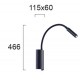 СТЕНЕН СПОТ BLACK MATRIX 4W ЧЕРЕН СТЕНЕН СПОТ BLACK MATRIX 4W ЧЕРЕН