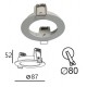 White Spot Frame Top Spot TOP-SPOT   WHITE IP20   ALUMINIUM      4219500 