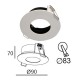 White Oval Spot Frame Top Spot TOP-SPOT   WHITE IP20   ALUMINIUM      4219800 