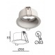 White Deep Adj.Round Frame Top Spot TOP-SPOT   WHITE IP20   ALUMINIUM      4219900 