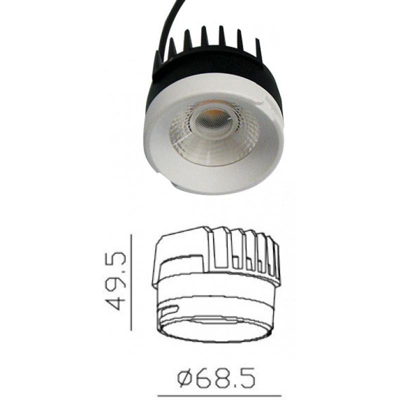 LED МОДУЛ ЗА ТОЧКОВИ СВЕТИЛА TOP-SPOT 14W БЯЛ 3000K LED МОДУЛ ЗА ТОЧКОВИ СВЕТИЛА TOP-SPOT 14W БЯЛ 3000K