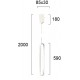 ПЕНДЕЛ PIXIE LED 19,3W БЯЛ 2800K ПЕНДЕЛ PIXIE LED 19,3W БЯЛ 2800K