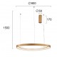 ПЕНДЕЛ LOOP LED МОДУЛ 60W БРУШЕНО ЗЛАТО ПЕНДЕЛ LOOP LED МОДУЛ 60W БРУШЕНО ЗЛАТО