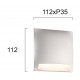 СТЕННА ЛАМПА БЯЛА MODE LED 4,4W IP65