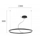 ПЕНДЕЛ VERDI LED 48W ЧЕРЕН ПЕНДЕЛ VERDI LED 48W ЧЕРЕН