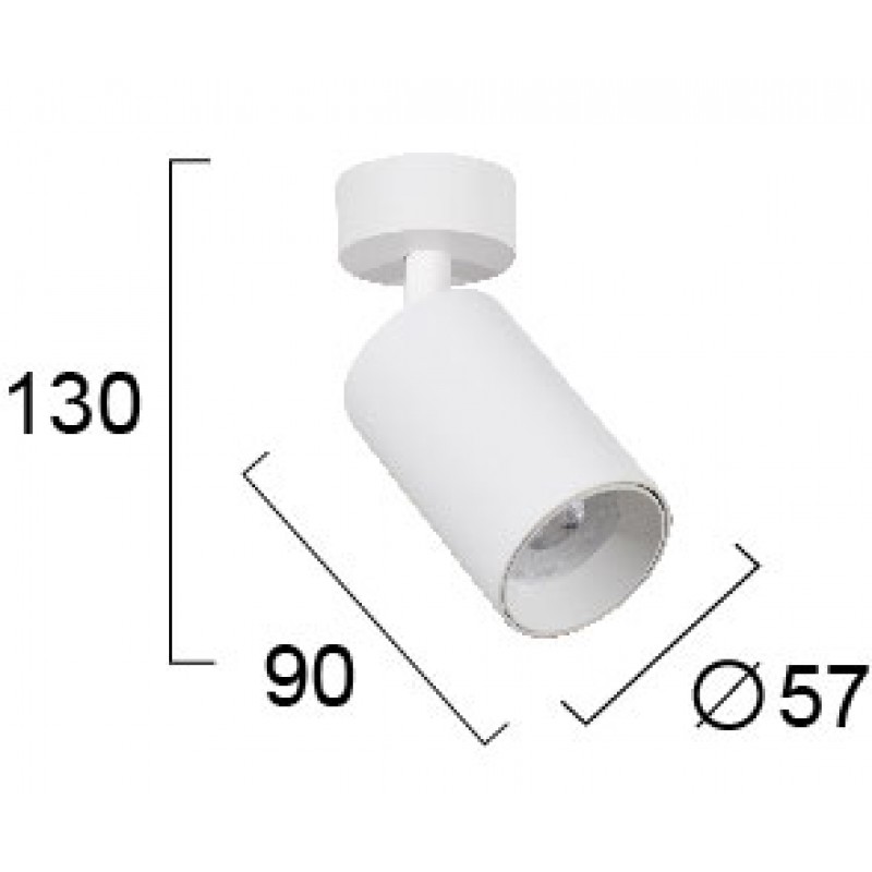 СПОТ STAGE GU10 LED БЯЛ СПОТ STAGE GU10 LED БЯЛ