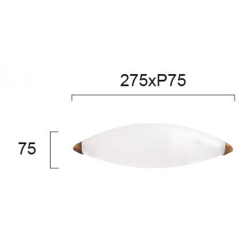 СТЕННА ЛАМПА DROP E14 1X42W БЯЛО/ХРОМ