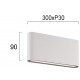 СТЕННА ЛАМПА ARGON LED 22W БЯЛА IP54