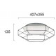 СТЕНЕН/ТАВАНЕН ПЛАФОН MONTE LED 12W 3000K ЧЕРЕН