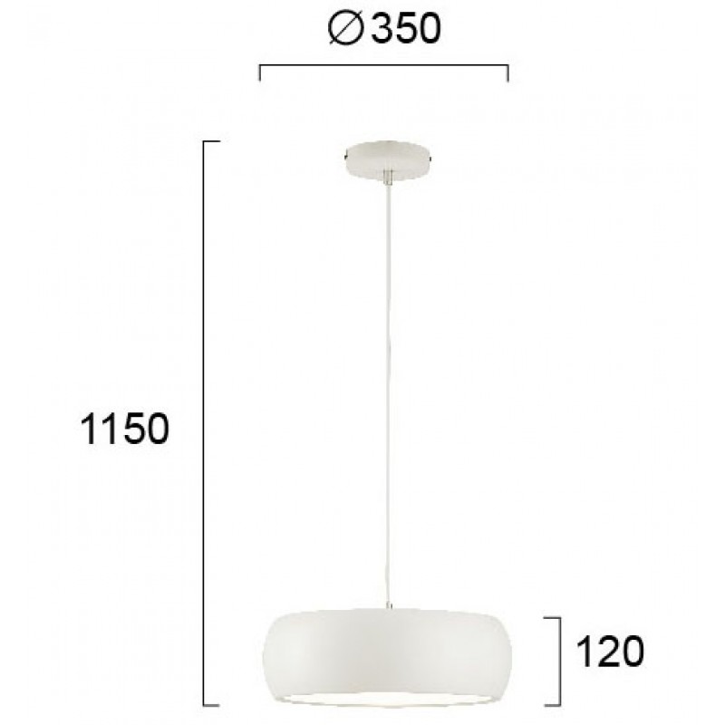 ПЕНДЕЛ SALI LED 24W БЯЛ ПЕНДЕЛ SALI LED 24W БЯЛ