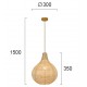 ПЕНДЕЛ BOLITA E27 MAX 70W NATURAL IP20 ПЕНДЕЛ BOLITA E27 MAX 70W NATURAL IP20