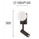 СТЕННА ЛАМПА REFLECT LED 5W + 3W БЯЛО/ЧЕРНО СТЕННА ЛАМПА REFLECT LED 5W + 3W БЯЛО/ЧЕРНО