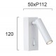 Wall Lamp White Zen ZEN LED module 3W WHITE IP20 220-240 VAC  ALUMINIUM  3000K  225 Lm  4229300 