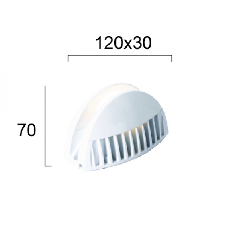 ЛУМИНИЕР С ЕФЕКТ ПРОЗОРЕЦ WINDOW LED 6W БЯЛ МАТ IP65 ЛУМИНИЕР С ЕФЕКТ ПРОЗОРЕЦ WINDOW LED 6W БЯЛ МАТ IP65